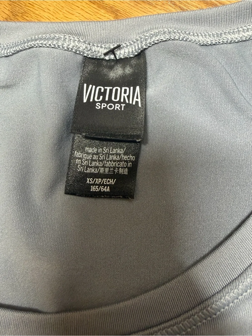Victoria's Secret Gray Scoop Neck Tank